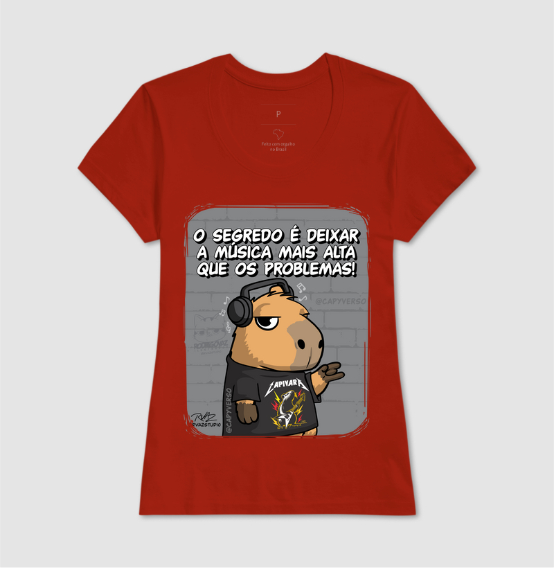 Camiseta Capivara Música - Imagem 11