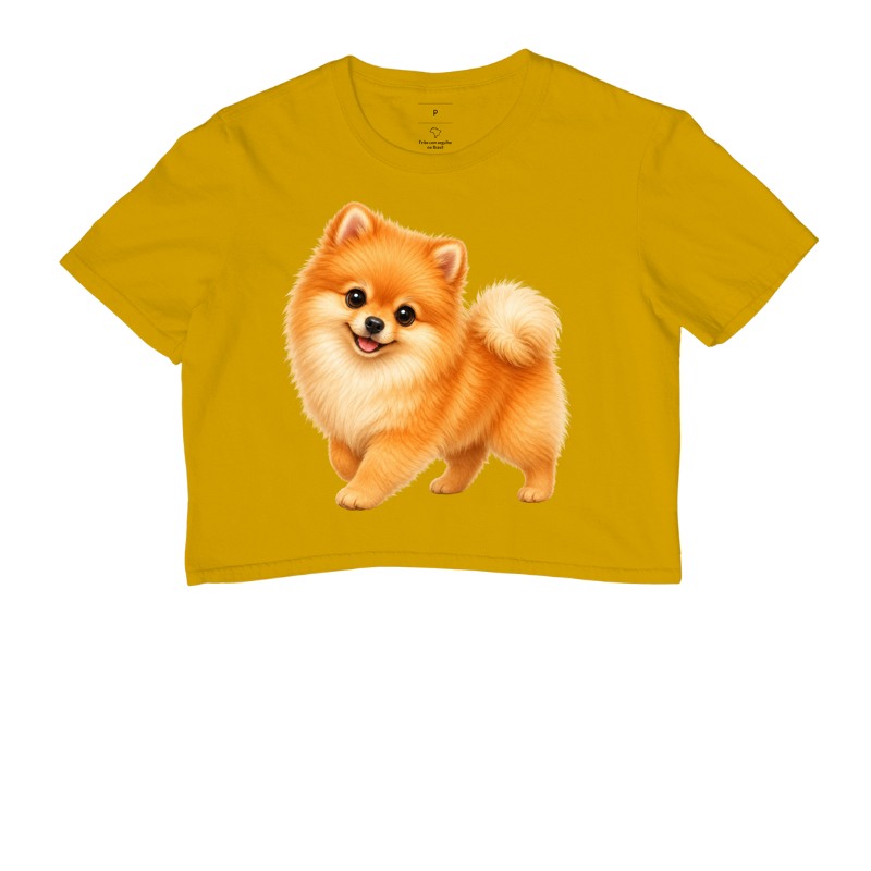 Pomerânia (Spitz Alemão) Laranja - Desenho Animado - Imagem 8