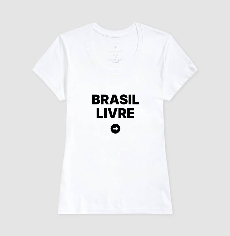 Camiseta Brasil livre - Imagem 5