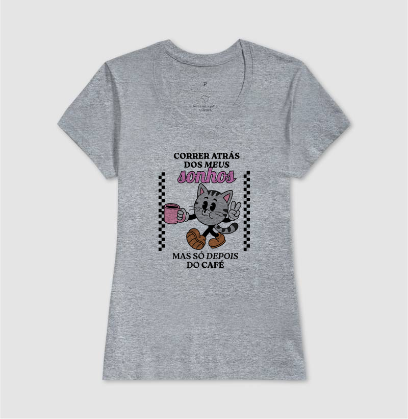 Gato Vintage "Sonhos e Café" - Imagem 5