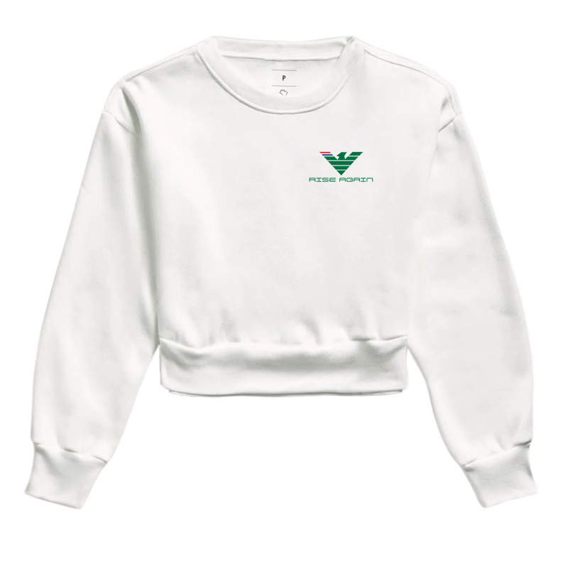 RISE AGAIN é uma estampa que simboliza força, superação e recomeços. Seu design geométrico moderno em tons de verde cria um visual elegante e cheio de personalidade. Ideal para quem acredita que sempre é possível se reinventar e seguir mais forte do que antes. 💚✨  "Levante-se. Evolua. Rise Again." - Imagem 3