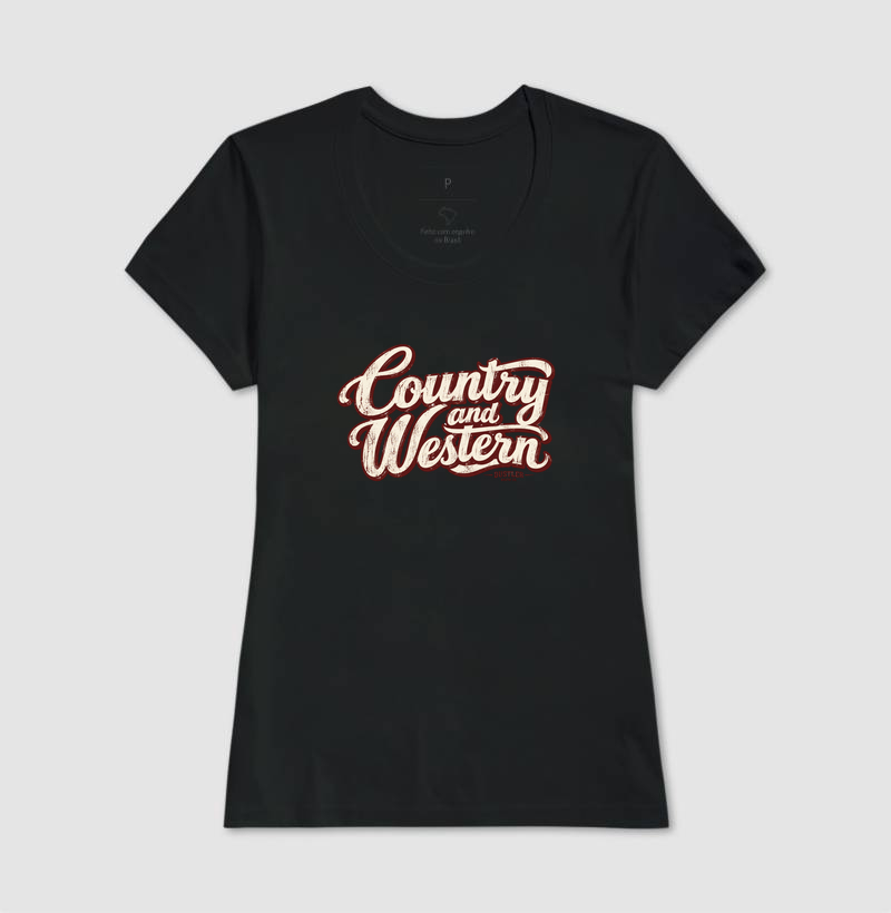 Baby Look Country Country and Western - Imagem 2