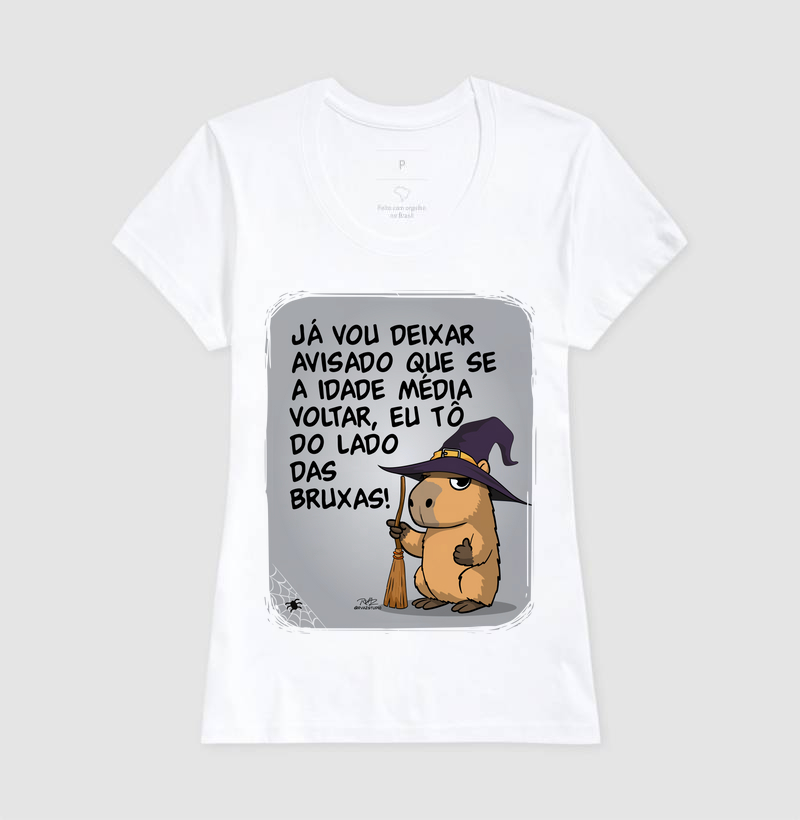 Camiseta Capivara Bruxas - Imagem 5