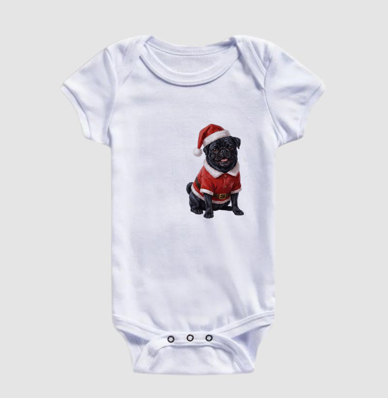 Pug Preto - Natal - Imagem 3