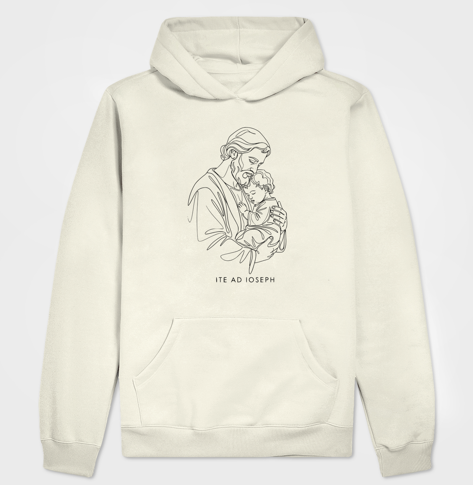 São José Ite Ad Ioseph Lineart - Imagem 3
