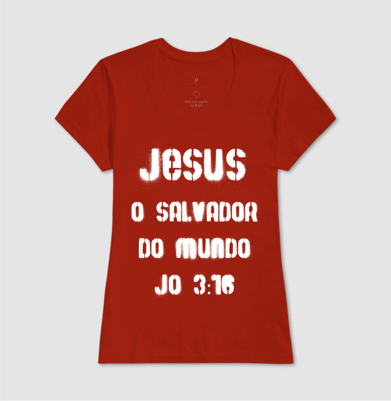 Camiseta Cristã O Salvador do Mundo - Imagem 11