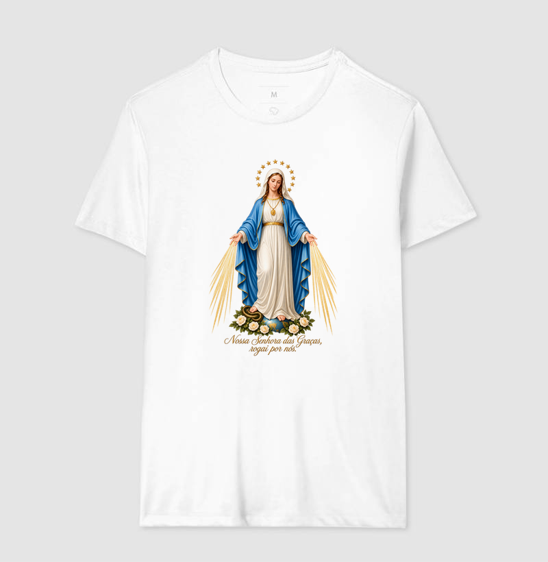 Camiseta Nossa Senhora das Graças - Imagem 4
