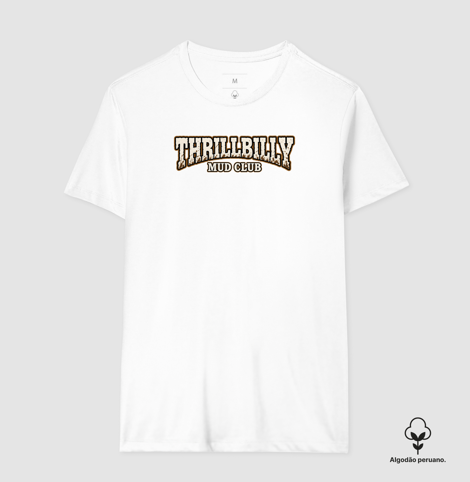 Camiseta Algodão Peruano "GTA 6 THRILLBILLY Mud Club" - Imagem 3