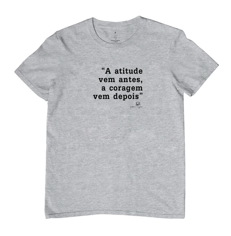 Camiseta Atitude e Coragem - Imagem 6