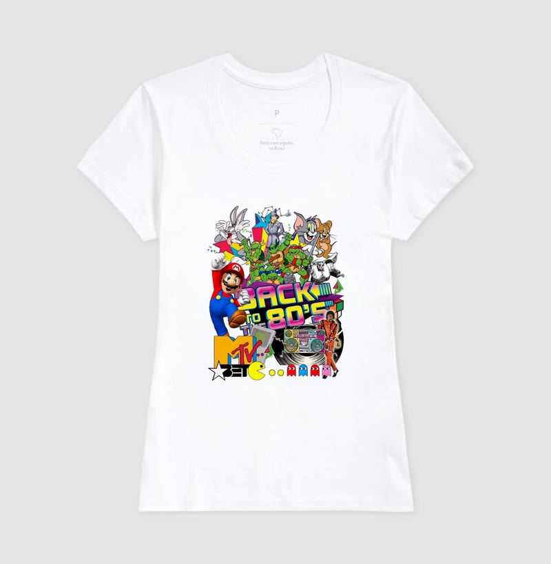 Camiseta Back 80 Retro - Imagem 5