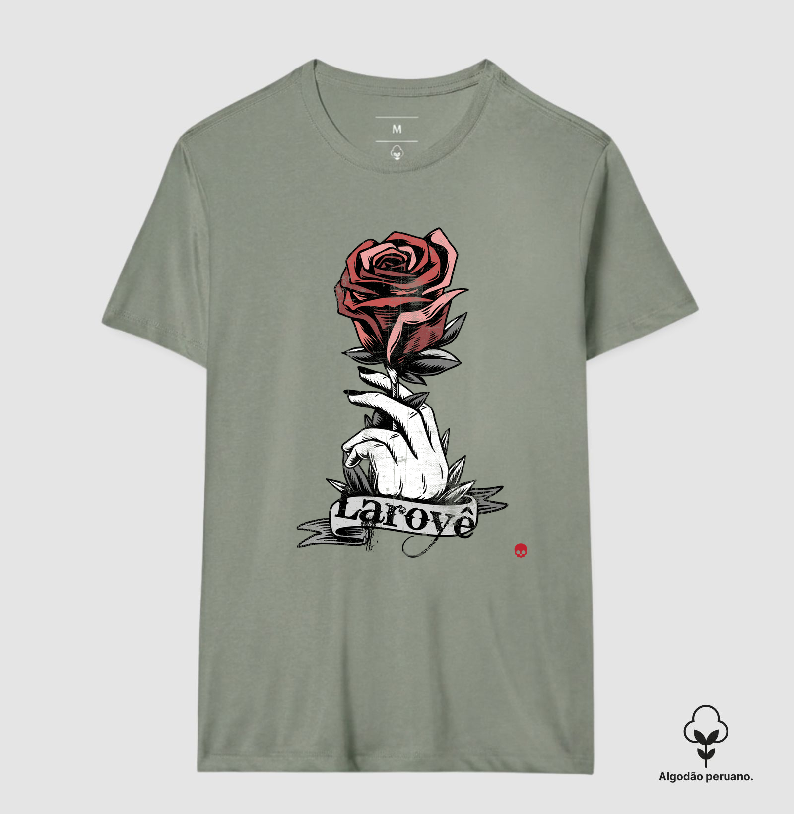 Camiseta Umbanda Laroyê Pombogira - Em Algodão Peruano - Imagem 9