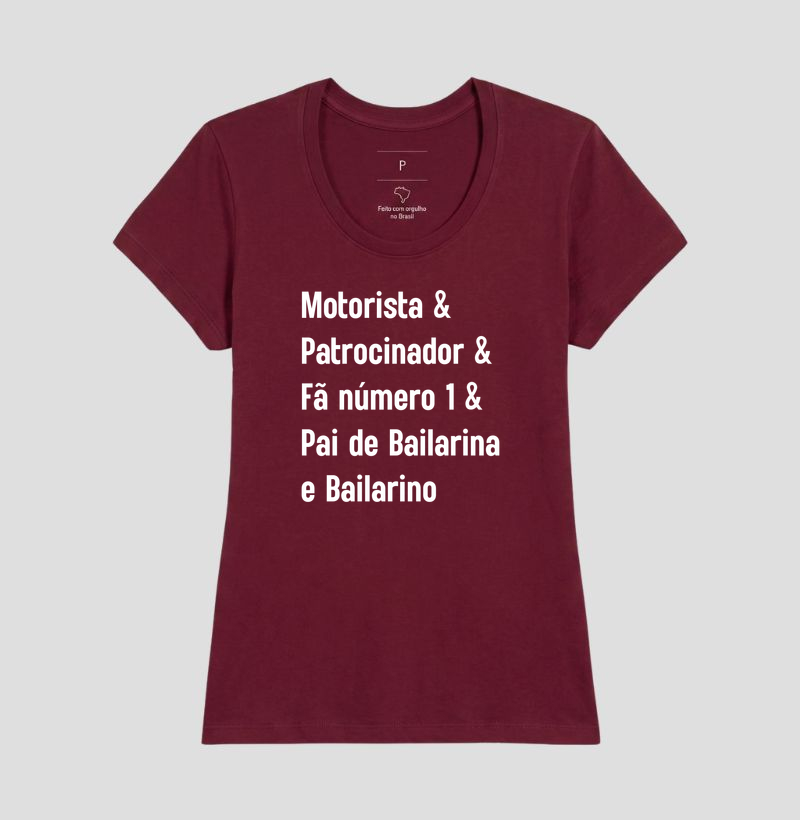Motorista & Patrocinador & Fã Número 1 & Pai de Bailarina e Bailarino - Imagem 19