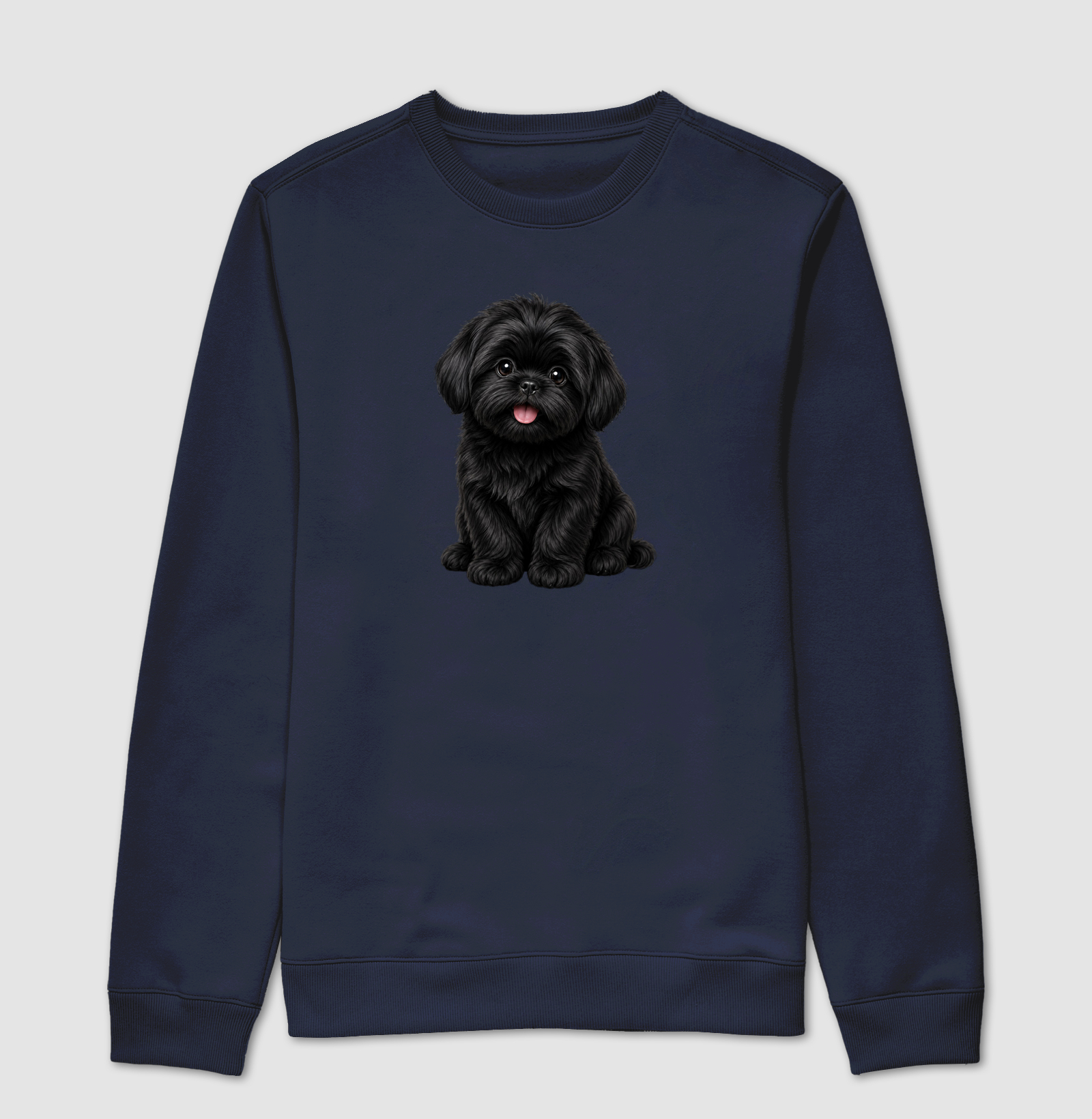 Shih Tzu Preto - Desenho Animado - Imagem 5