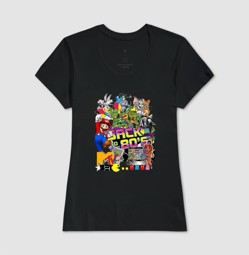 Camiseta Back 80 Retro - Imagem 3