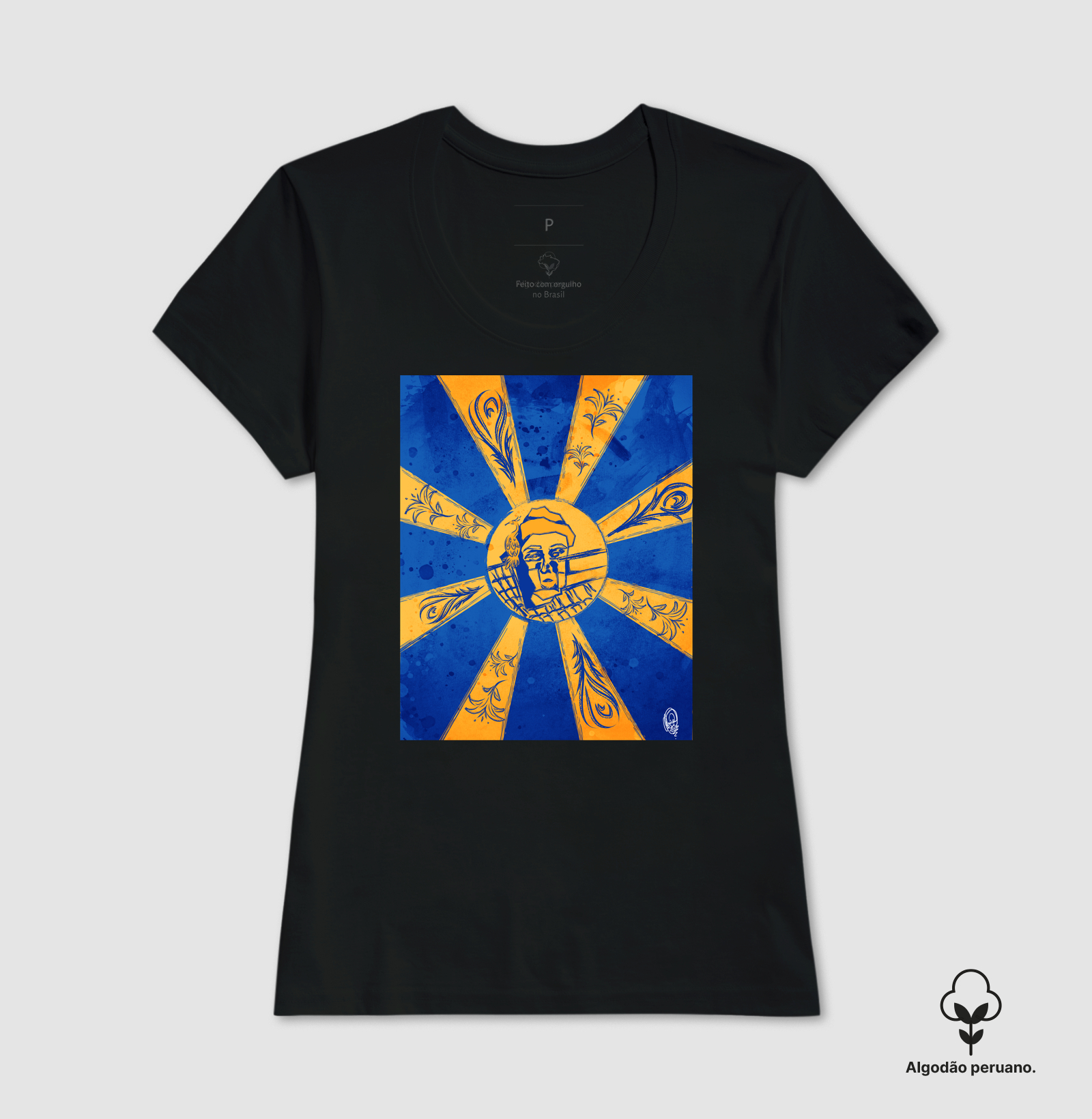 Bandeira Cabeça do Santo (por Orádia Porciúncula) - Imagem 2
