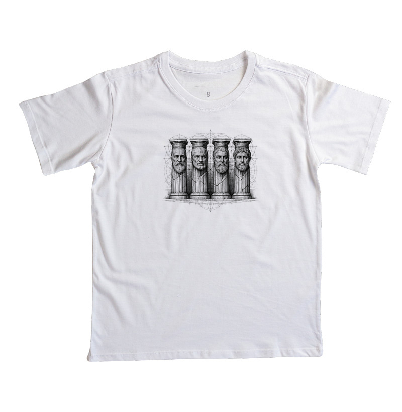 Camiseta Estoicismo "Pillars of Reason" - Imagem 6