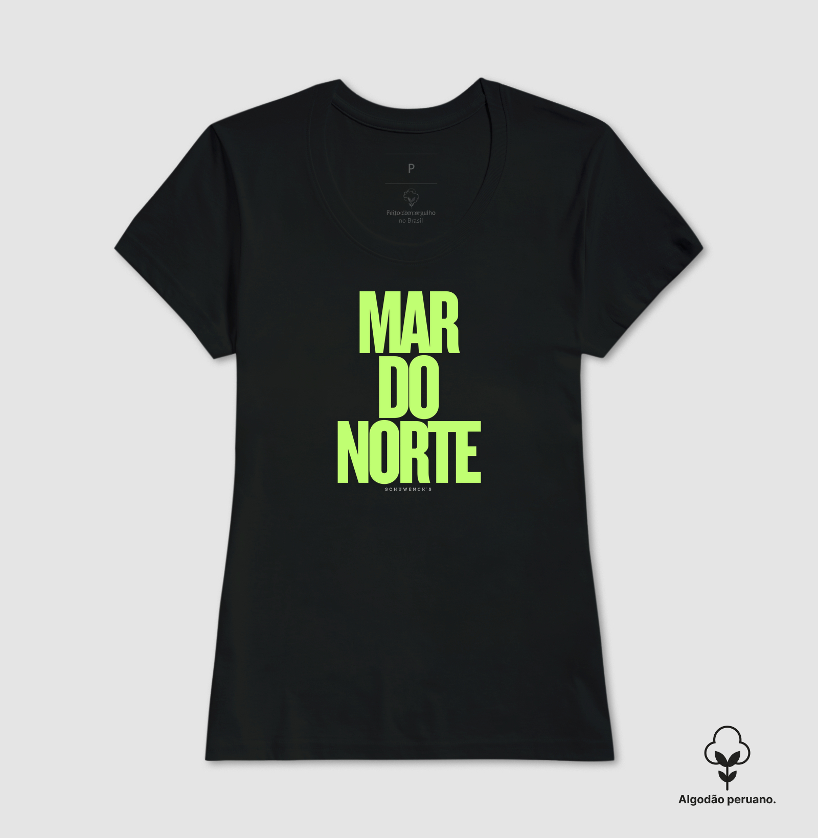 Camiseta Algodão Peruano Mar do Norte - Imagem 3