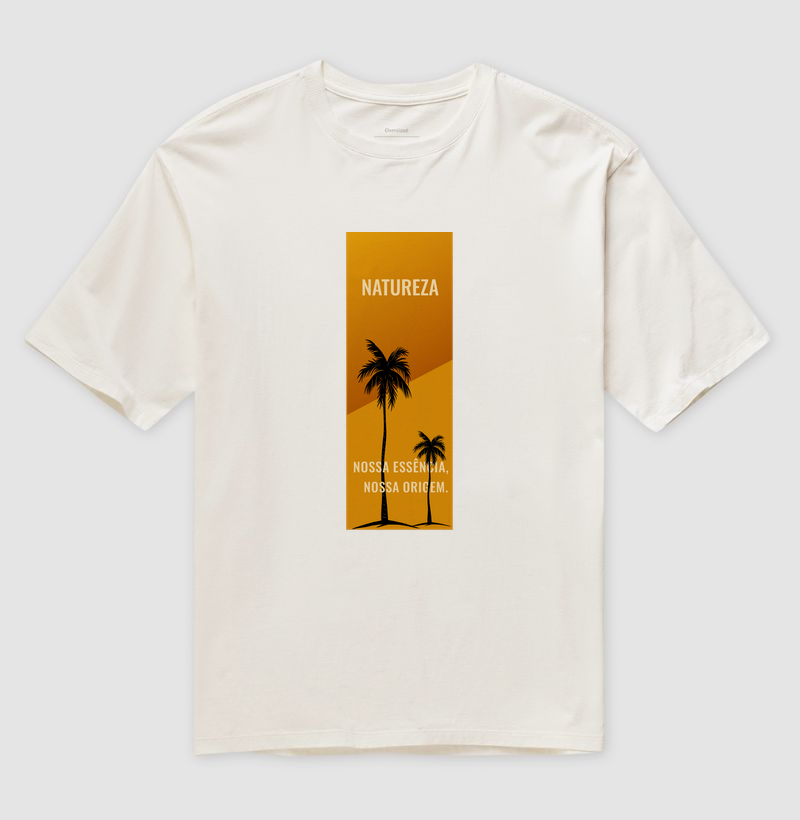 Camiseta Oversized Natureza (Essência) - Imagem 4