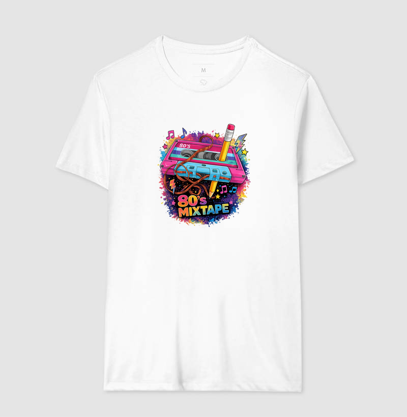 Camiseta Mix Tape Retro - Imagem 4