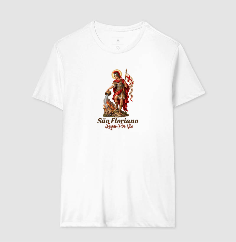 Camiseta São Floriano Rogai Por nós - Imagem 4