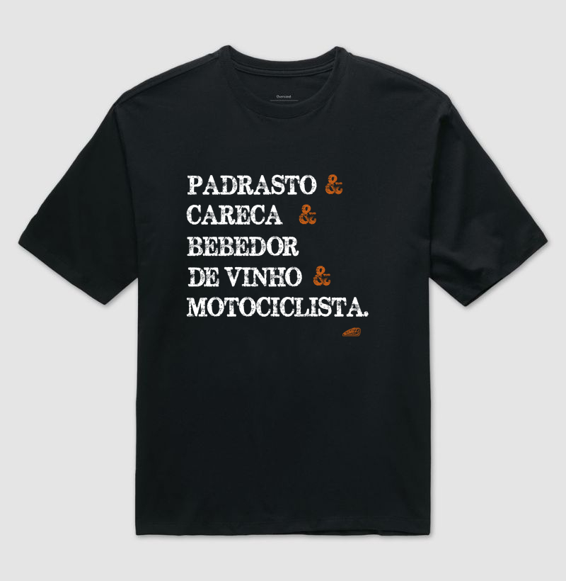 Padrasto Careca Bebedor de Vinho e Motociclista  - Imagem 2