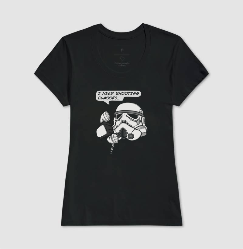 Camiseta I Need Shooting Classes - Imagem 3