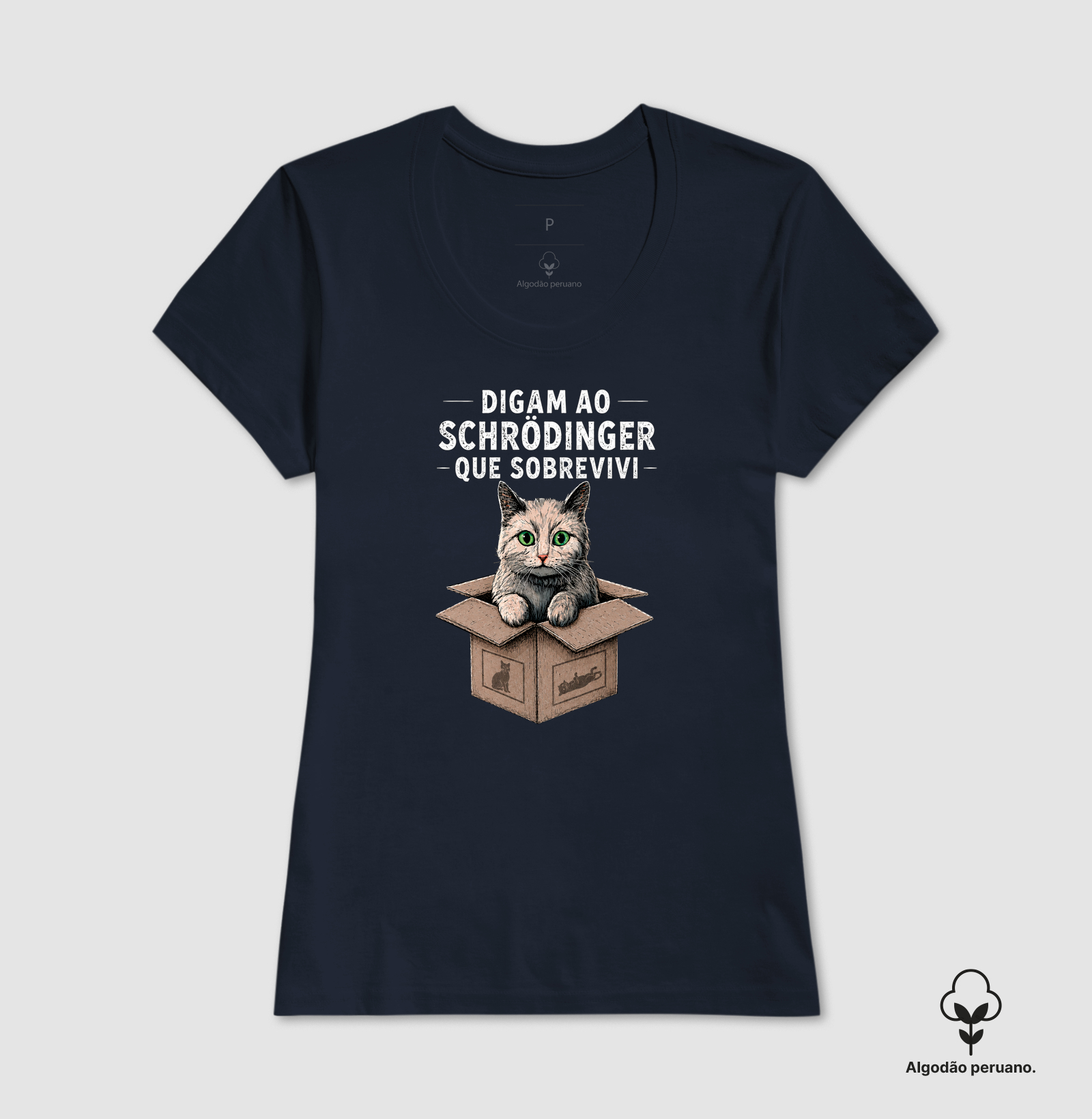 Camiseta - "Sobrevivente da Física Quântica" - Imagem 3