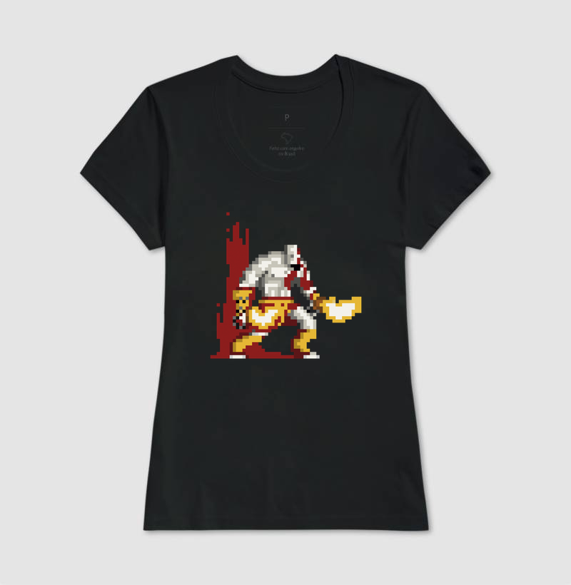 Camiseta Deus Grego Pixelado - Imagem 3