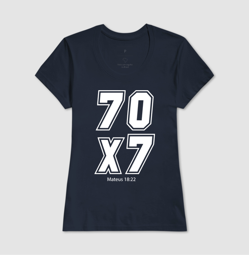 Camiseta Feminina 70x7  - Imagem 4