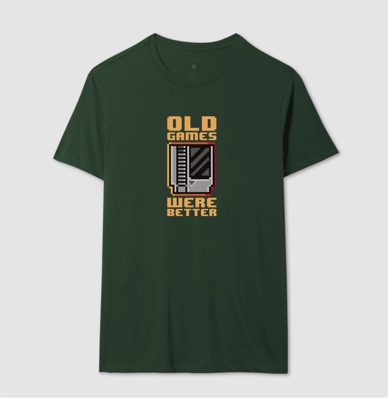 Camiseta Games antigos eram melhores - Imagem 7