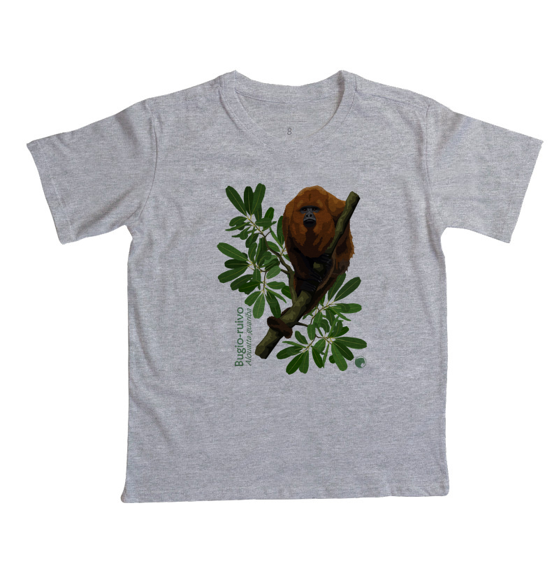 Camiseta Infantil Bugio-ruivo - Imagem 3