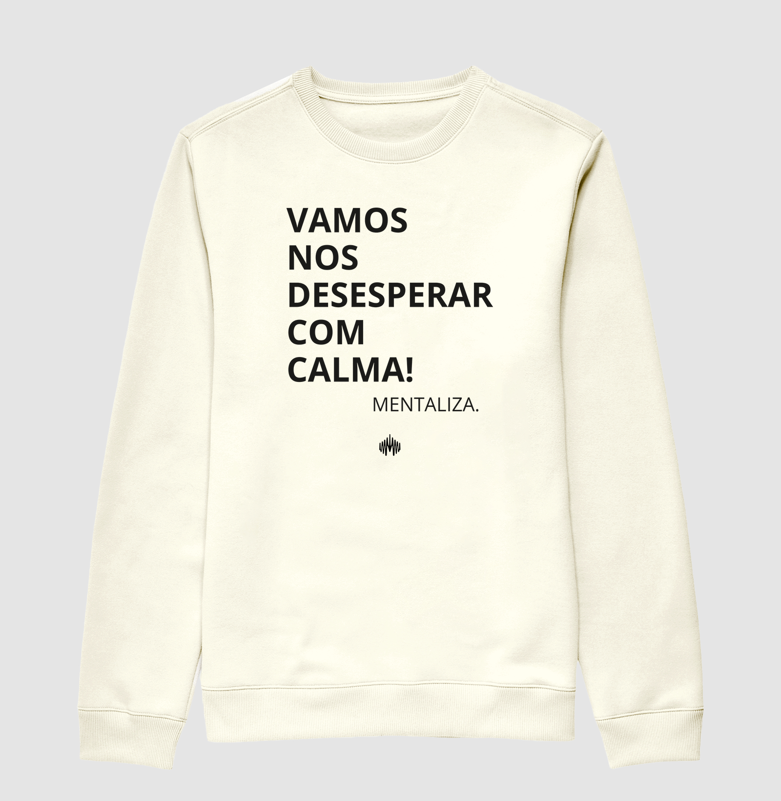Vamos nos desesperar com calma.