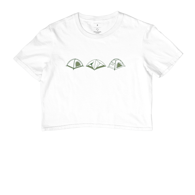 Camiseta Cropped Alma Outdoor | Coleção de Barracas - Imagem 3