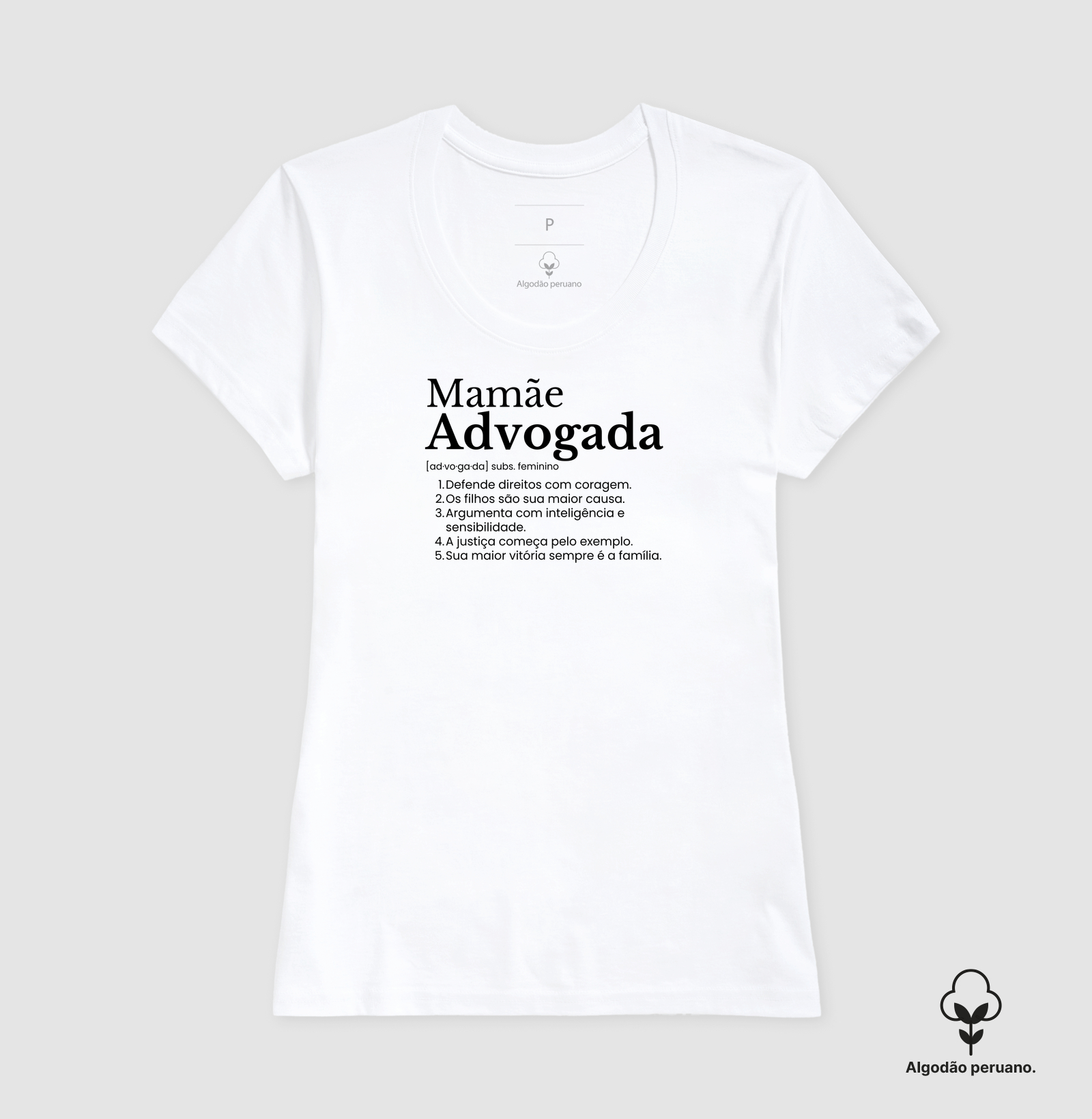 Mamãe Advogada - definição (algodão peruano) - Imagem 5