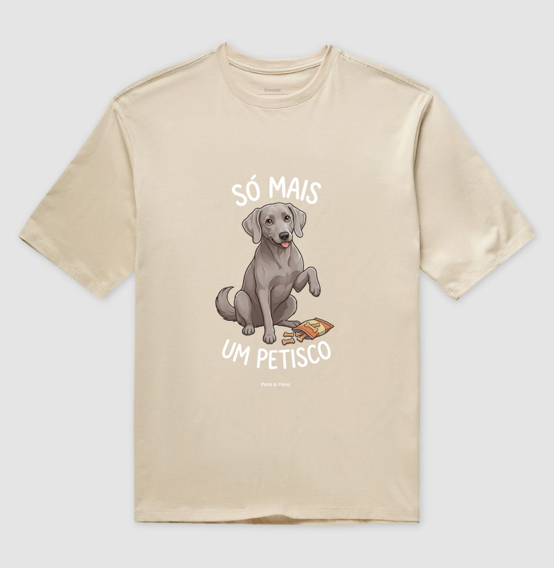 CAMISETA OVERSIZED WEIMANARER PETISCO - Imagem 3
