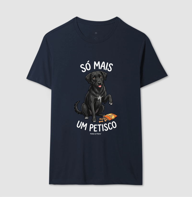 CAMISETA VIRA-LATA PRETO PETISCO - Imagem 6