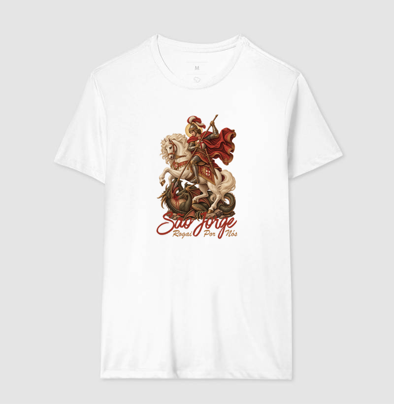 Camiseta São Jorge Rogai Por Nós - Imagem 4