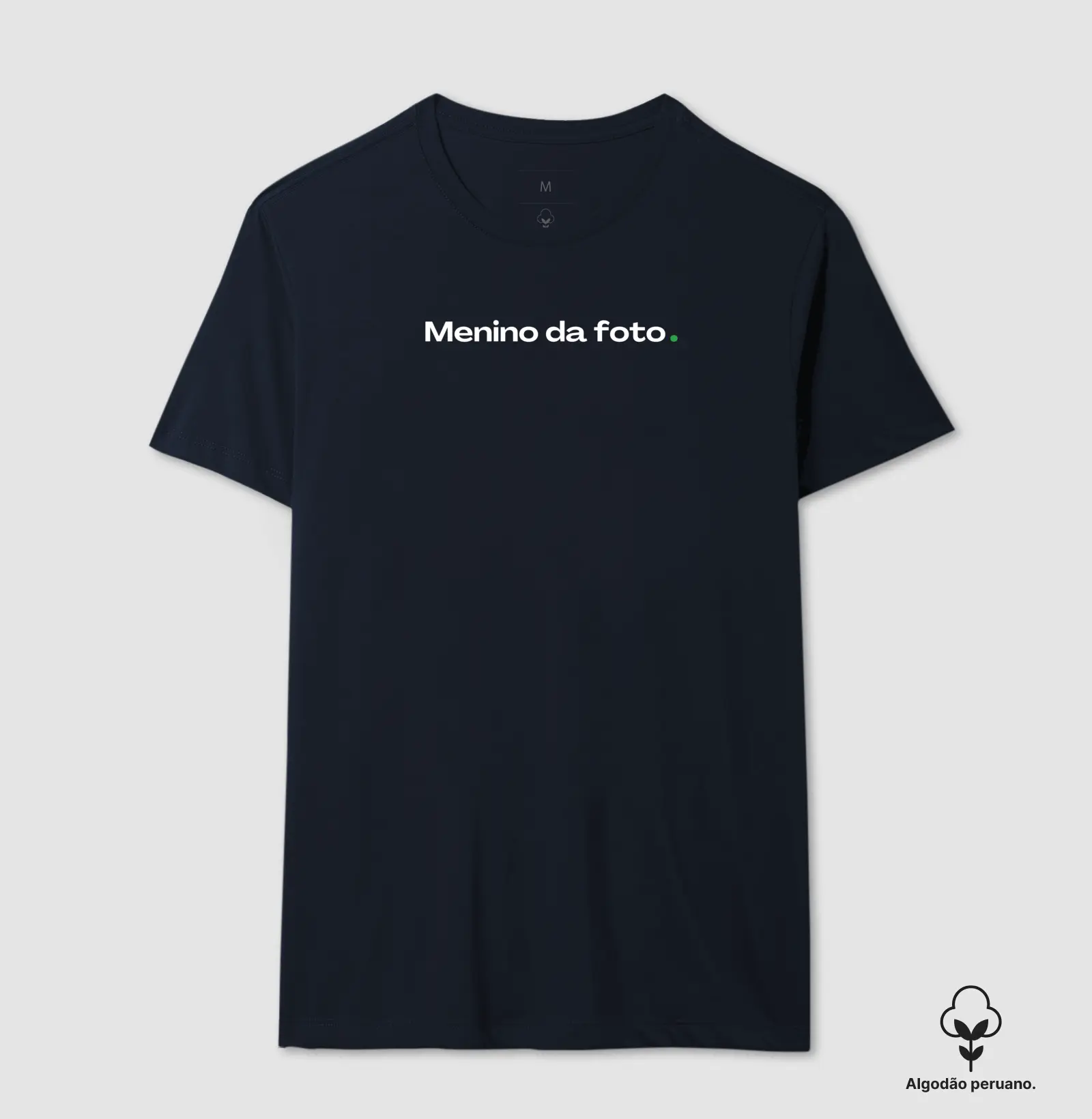 Camiseta Premium algodão Peruano, menino da foto  - Imagem 3