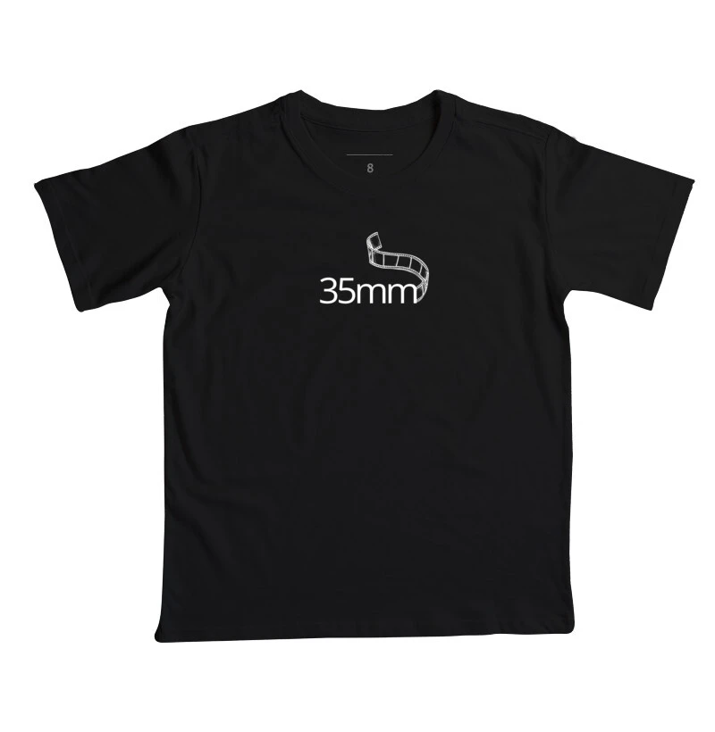 Camiseta mini, tira de filme 35mm - Imagem 4