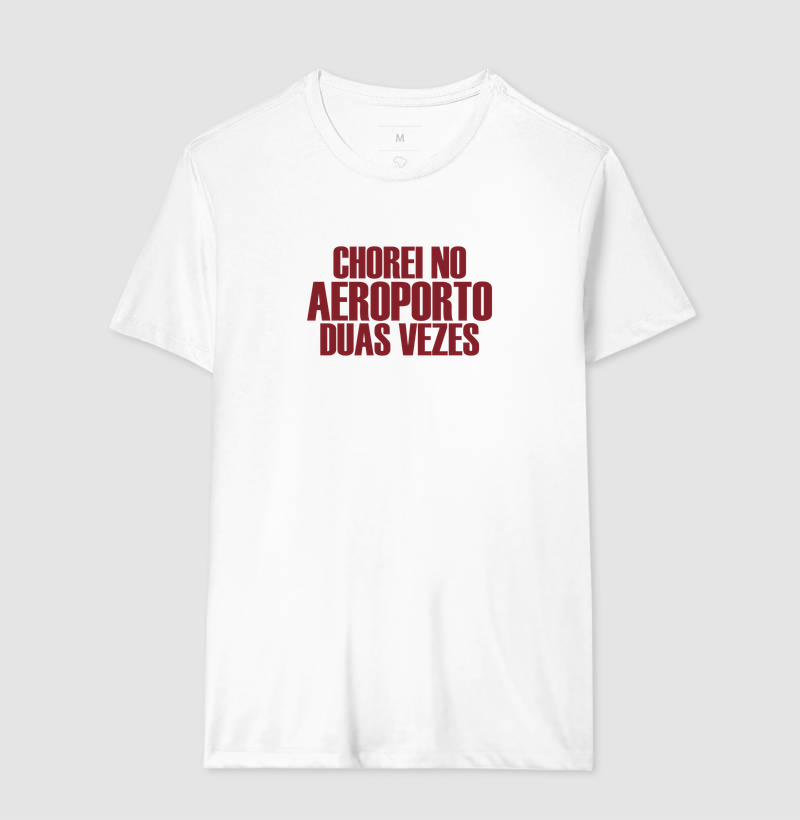Camiseta Chorei no Aeroporto Duas Vezes - Imagem 4
