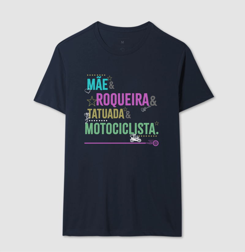 Mãe, Roqueira, Tatuada, Motociclista - Color - Imagem 6
