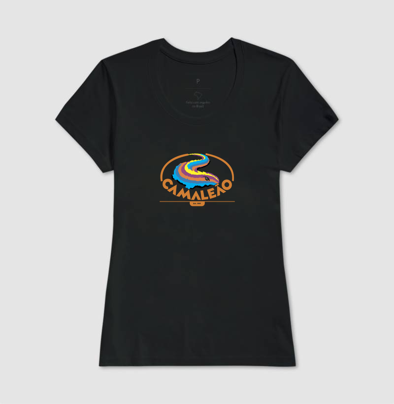Camiseta Feminina Camaleão - Marca 1991 - Imagem 2