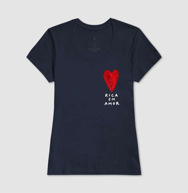 Camiseta Rica em Amor - Imagem 7