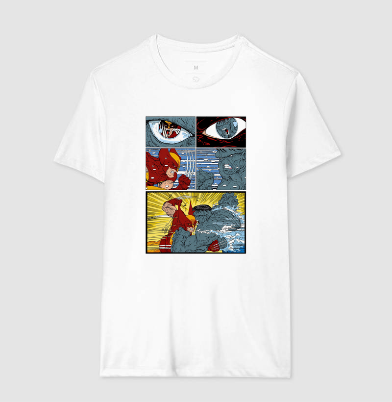 CAMISETA WOVERINE x HULK - TIRA - Imagem 4