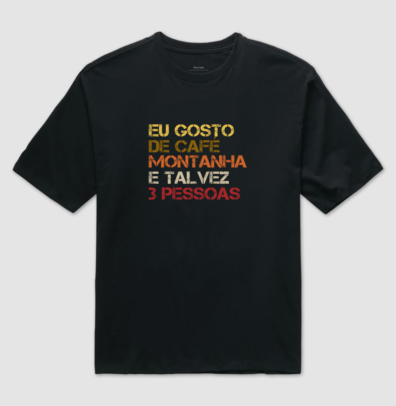 Camiseta Oversized Alma Outdoor | Café, Montanha & Pouca Gente - Imagem 2