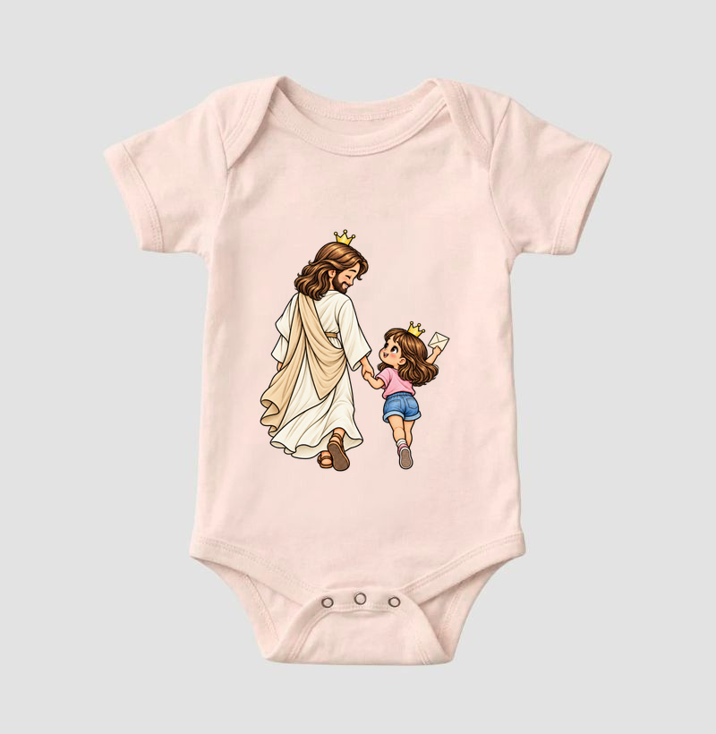 Body Infantil Caminhando Juntos - Menina - Imagem 4