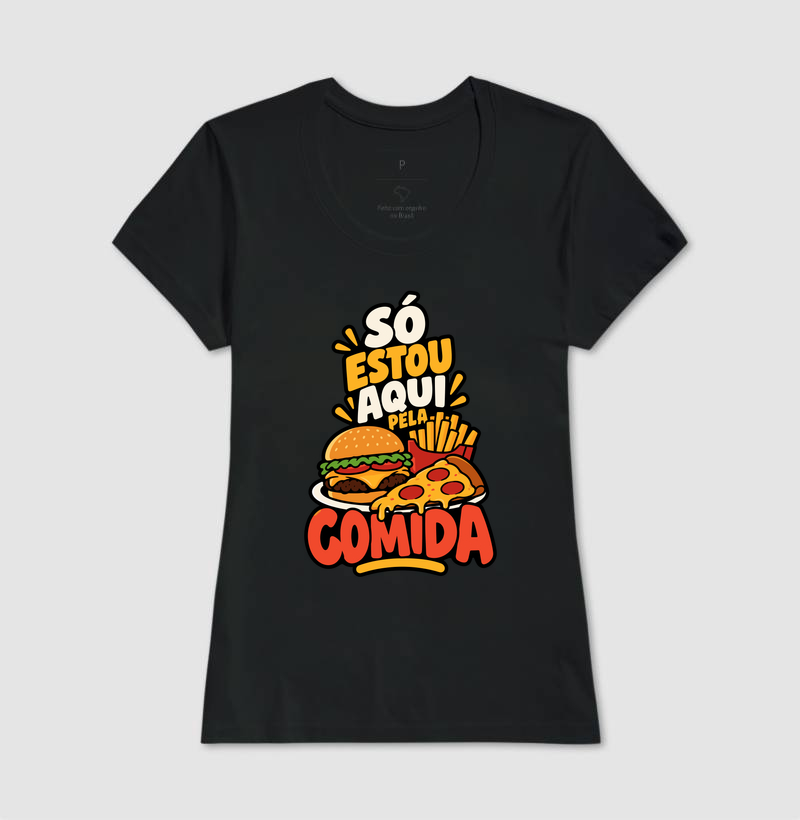 Só Estou Aqui pela Comida – Hambúrguer e Pizza - Imagem 3