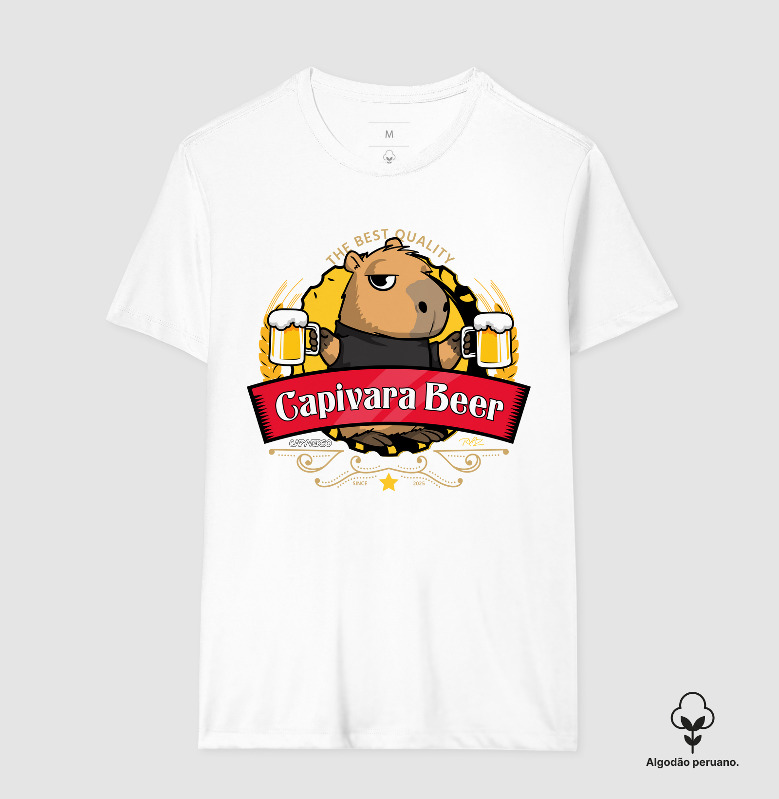 Camiseta Capivara Beer - Imagem 4