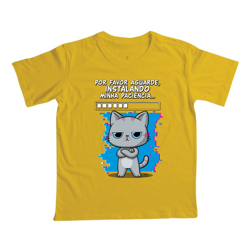 Camiseta Gato Sincero Paciência - Imagem 6
