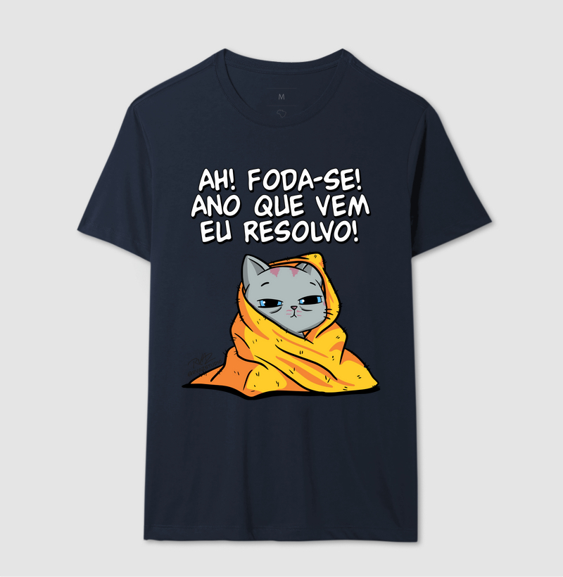 Camiseta Gato Sincero Ano que vem - Imagem 6